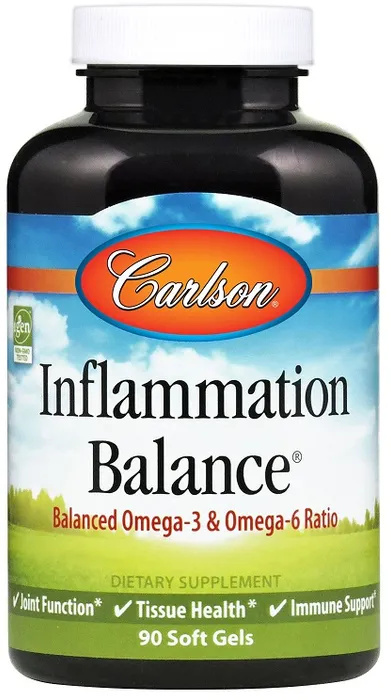 Carlson Labs-Inflammation Balance - 90 kapsułek miękkich