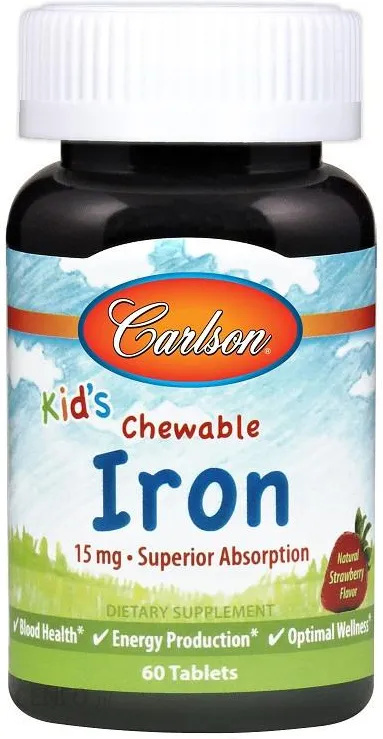 Carlson Labs-Kid's Chewable Iron - 60 żelek