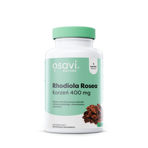 Osavi - Rhodiola Rosea Korzeń - 400mg - 120 vegan caps