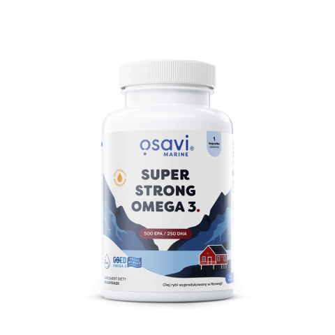 Osavi - Super Strong Omega 3 (Marine) - 500 EPA / 250 DHA - 90 softgels