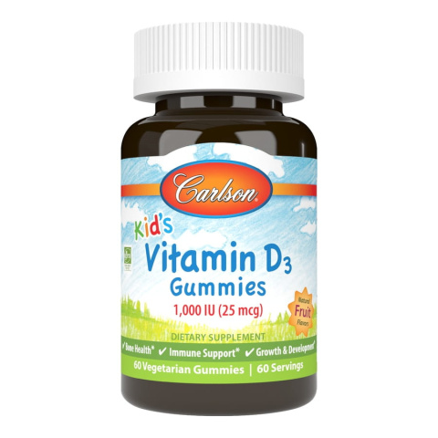 Carlson Labs - Kid's Witamin D3 Gummies - 60 żelek