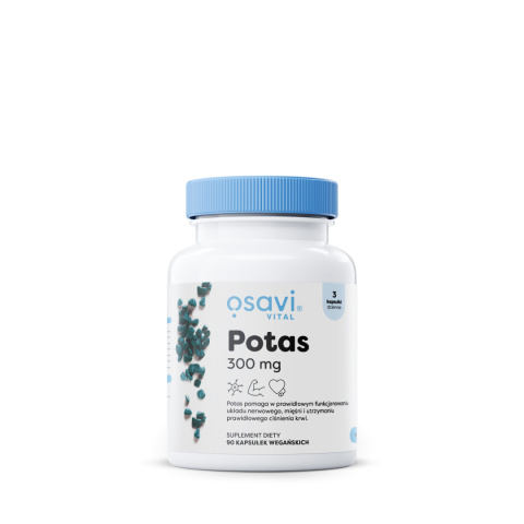 Osavi - Potas - 300mg - 90 vegan caps