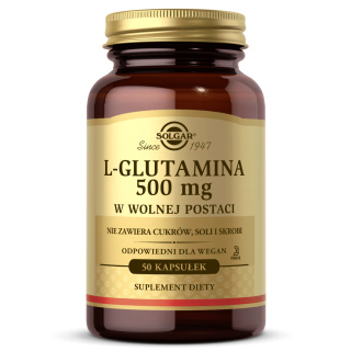 Solgar - L-glutamina 500 mg