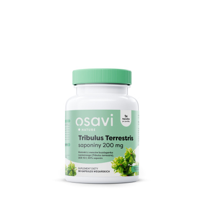 Osavi - Tribulus Terrestris (Nature) - Saponiny 200mg - 90 vegan caps