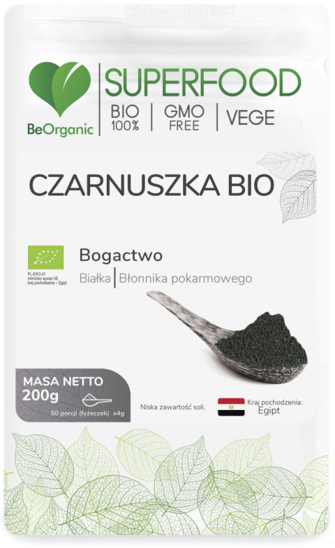 BeOrganic - Czarnuszka BIO 200g