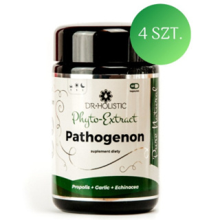 Dr Holistic ZESTAW: 4 x Pathogenon Phyto Extract - 60 kaps.