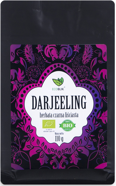 Ecoblik - Herbata DARJEELING 110g luz EKO