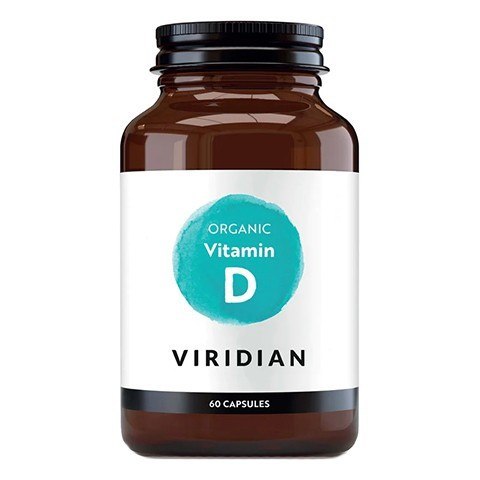 Viridian - Ekologiczna Witamina D 60 kapsułek Viridian - Ekologiczna Witamina D 60 kapsułek