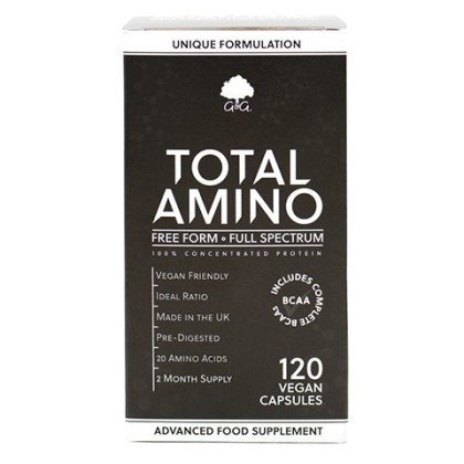 G&G - Total Amino - Aminokwasy Pełne Spektrum - 120 kapsułek