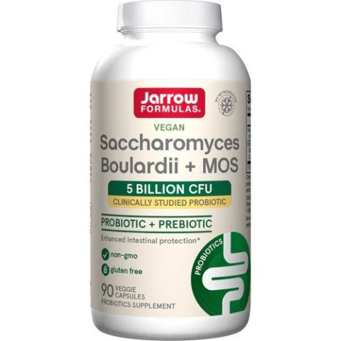 Jarrow Formulas - Saccharomyces Boulardii + MOS - 90 kapsułek