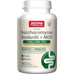 Jarrow Formulas - Saccharomyces Boulardii + MOS - 180 kapsułek