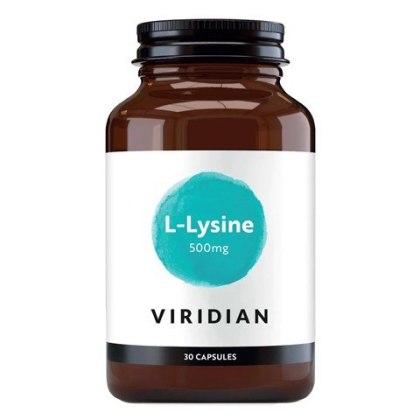 Viridian - L-Lizyna 500 mg - 30 kapsułek