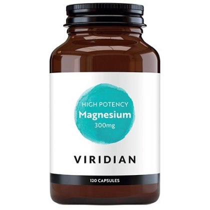 Viridian - Magnez 300mg - 120 kapsułek