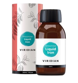 Viridian - Naturalne Żelazo w płynie z Witaminą C - 200ml