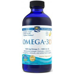 Nordic Naturals - Omega-3D 1560mg Lemon - 237 ml