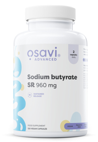 Osavi - Sodium butyrate SR - 120 kapsułek