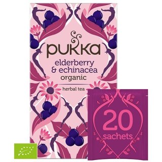 Pukka Elderberry & Echinacea BIO 20 saszetek