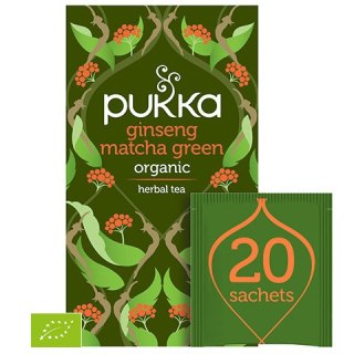 Pukka Ginseng Matcha Green BIO 20 saszetek