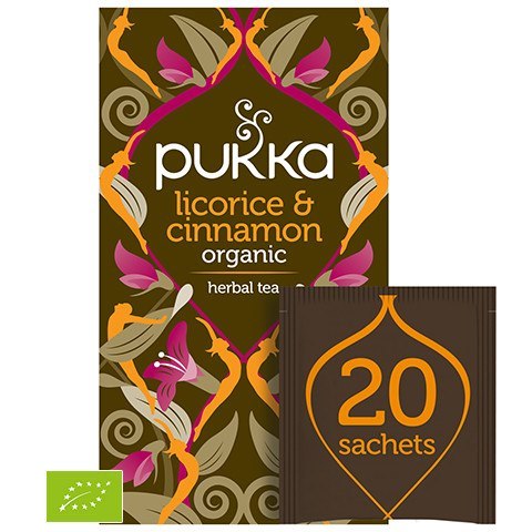 Pukka Licorice & Cinnamon BIO 20 saszetek