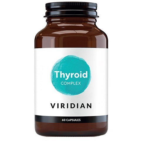 Viridian - Thyroid Complex Tarczyca Kompleks + Jod - 60 kapsułek