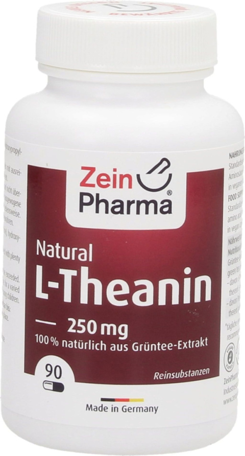 Zein Pharma - L-Theanin Natural - 250mg - 90 caps