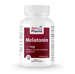 Zein Pharma - Melatonin - 1mg - 120 Kapsułek