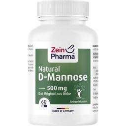 Zein Pharma - Natural D-Mannose, 500mg - 60 kapsułek