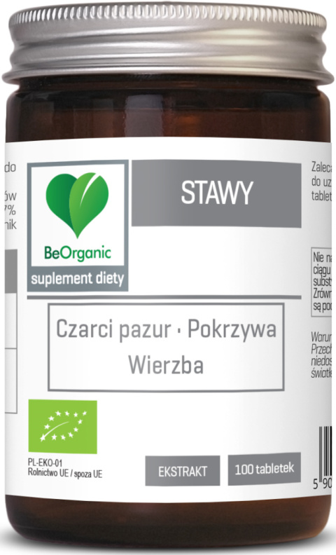 BeOrganic - Stawy BIO - 400 mg - 100 tabs