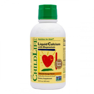 Child Life - Essentials Liquid Calcium with Magnesium - 473 ml