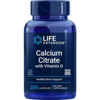 Life Extension - Calcium Citrate with Vitamin D - 200 vcaps