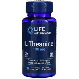 Life Extension - L-Theanine, 100mg - 60 kapsułek wegetariańskich