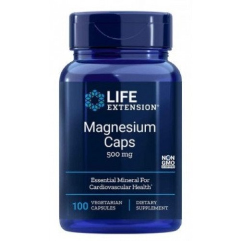 Life Extension - Magnesium Caps, 500mg - 100 vcaps