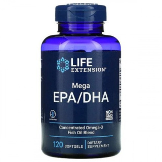 Life Extension - Mega EPA/DHA - 120 kapsułek