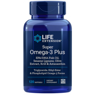 Life Extension - Super Omega-3 Plus - 120 kapsułek