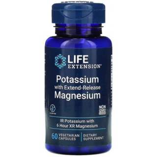 Life Extension - Potassium with Extend-Release Magnesium - 60 vcaps