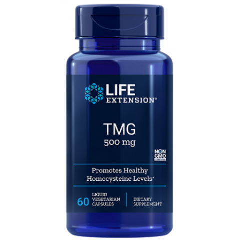 Life Extension - TMG - 500mg - 60 liquid kapsułek wegetariańskich Life Extension - TMG - 500mg - 60 liquid kapsułek wegetariańskich