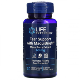 Life Extension - Tear Support with MaquiBright (Maqui Berry Extract), 60mg - 30 kapsułek wegetariańskich