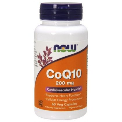 NOW Foods - CoQ10 200mg - 60 kapsułek