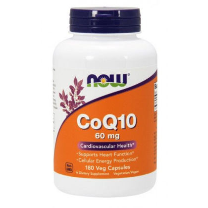 NOW Foods - CoQ10 60mg - 180 kapsułek