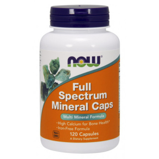 NOW Foods - Full Spectrum Minerals - 120 kapsułek