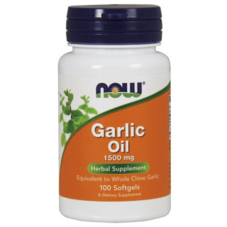 NOW Foods - Garlic Oil - 1500mg - 100 softgels