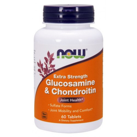 NOW Foods - Glucosamine & Chondroitin Extra Strength - 60 tablets