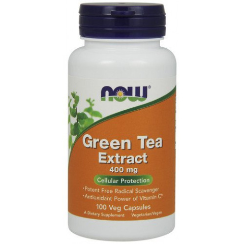 NOW Foods - Green Tea Extract - 100 kapsułek