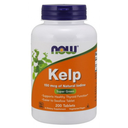 NOW Foods - Kelp, 150mcg - 200 tablets