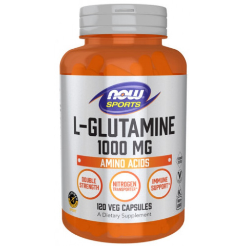 NOW Foods - L-Glutamine - 1000mg - 120 vcaps