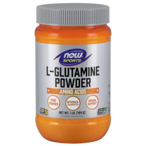 NOW Foods - L-Glutamine Powder - 454 grams