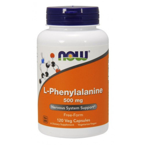 NOW Foods - L-Phenylalanine - 500mg - 120 kapsułek