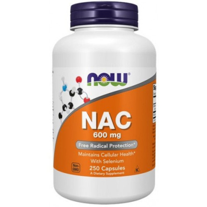 NOW Foods - NAC with Selenium - 600mg - 250 caps