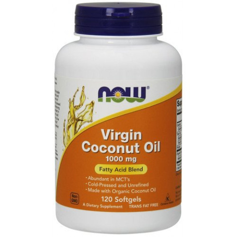 NOW Foods - Virgin Coconut Oil - 120 miękkich kapsułek