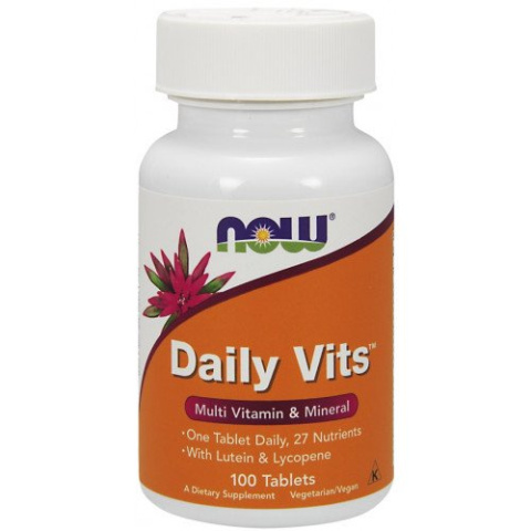 NOW Foods - Daily Vits - 100 tabletek